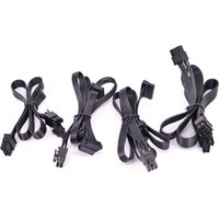 For CORSAIR TX-M Series TX850M TX750M TX650M PCI-e 6Pin 1 to 3 SATA 4Pin Peripheral Molex Power Supply Cable GPU 8Pin to 6+2Pin