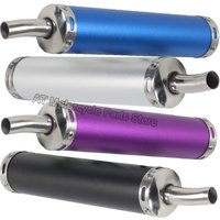 Stainless Steel 60*280 Uninversal Motorcycle Exhaust Muffler Pipe Motorbike Racing For Street Scooter Pitbike