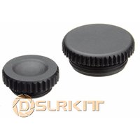 DSLRKIT (Third Party) Remote + Flash PC Sync Terminal Cap Cover SET