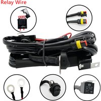 Motorcycles LED Fog Light Wiring Harness Relay Wire For R1200 GS /ADV F800GS Motorcycle Fog Led Light