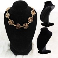 2025 New and Hot 15cm*10cm/22*15cm Mannequin Necklace Jewelry Pendant Display Stand Holder Show Decorate Jewelry Display Shelf
