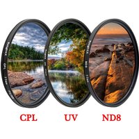 KnightX CPL polarizer ND UV 49MM 52MM 55MM 58MM 67MM Camera Lens Filter For canon eos sony nikon dslr d3300 60d 18-135 light 50d