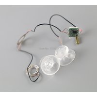 New Transparent Analog Thumbsticks Thumb Stick Led Light with 2 joystick caps For PS4 XBOX ONE Controller