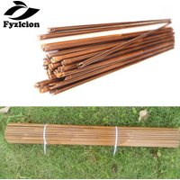Bamboo Arrows Shaft Longbow Arrows Bolts, 80cm, 8mm Shaft, Spine 20-70lbs, 80cm, Archery, Hunting Longbow, 12 Pcs