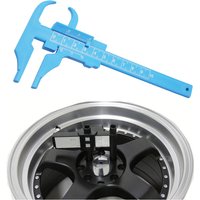 1pcs WHEEL PCD GAUGE PCD caliper ruler RIM WHEEL 4,5,6,8 BOLT CIRCLE GAUGE WHEEL BOLT PATTERN TOOL 100mm pcd Measure Tool
