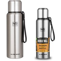 UPORS 500/700/1000/1500ml Vacuum Flask Stainless Steel Thermos Portable Large Capacity Insulated Tumbler with Rope Thermo Bottle