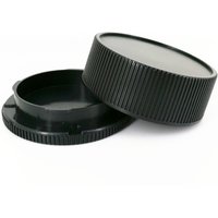 Camera Front Body Cap + Rear Lens Cap for Leica LM VM ZM M Mount System M10 M9 M8 M7 M6 MP M-P M-D M-A Typ240 Typ262 Typ127