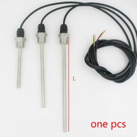 DS18B20 Digital Temperature Sensor G1/2" Thread DIA=7mm Line 1m -5m PVC 3-core Wire SUS304 Stainless Steel Shell pipe L30-500mm