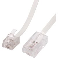 In stock RJ11 6P4C to RJ45 8P4C Modular Phone Internet Extension Cable 3 Meter