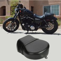 Motorrad Hinten Passagier Sitzkissen Sozius Leder Pad Abdeckung Für Harley-Davidson Sportster XL 883 1200 883 XL1200 Neue