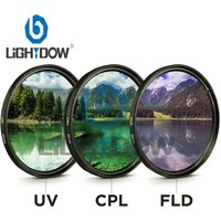 49MM 52MM 55MM 58MM 62MM 67MM 72MM 77MM UV+CPL+FLD 3 in 1 Lens Filter Set with Bag for Cannon Nikon Sony Pentax Camera Lens