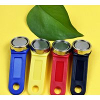 10Pcs/Lot TM1990A-F5 IButton Keys With Iron Ring DS1990A-F5 TM Key Dallas TM1990A for Magnetic Probe