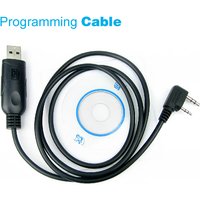 UV5R USB Programming Cable for Baofeng UV-5R BF-888S H777 KENWOOD TK3207 TK-3107 Walkie Talkie Two Way Radio 2 Pin