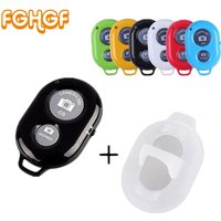 FGHGF Bluetooth Phone Self Timer Shutter Button for iPhone 7 selfie stick Shutter Release Wireless Remote Control for Huawei