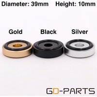 39x10mm CNC Machined Solid Aluminum DAC Turntable Radio CD AMP Speaker Cabinet Isolation Feet Pad Stand Cones Damper Hifi DIY