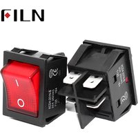 on off on on 30A/250V 16A/250V heavy duty 4 pin t85 rocker switch with light 12V 24V 110V 220V 380V