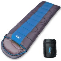 Desert Fox Camping-Schlafsack, leicht, für 4 Jahreszeiten, warmer und kalter Umschlag, Rucksack-Schlafsack für Outdoor-Reisen, Wandern