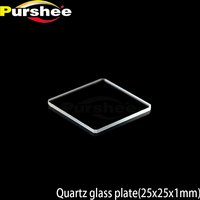 10pcs JGS1 UV Quartz Glass Square Sheet Ultra Thin High Transmittance High Flatness Smooth Surface Multi-Size Optional image 3