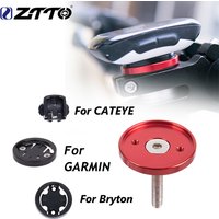ZTTO MTB Road Bike Computer Holder stem top cap bicycle stopwatch GPS ultralight Mount For GARMIN Bryton CATEYE