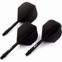 CUESOUL Integrated Dart Shaft and Flights Standard Shape L-33mm