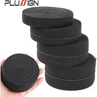 Hot! Wig Elastic Band 1.5/2.5/3/3.5/4Cm Width Elastic Band For Wigs Diy Black Nylon High Quality Wig Making Accessories 5Meters