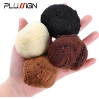 Hot Sale Plussign 20Pcs Four Colors 5Mm Hole Soft Nylon Hairnets Black Brown Dark Coffee Beige Color Invisible Disposible Net