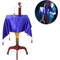 New Mult-Function Square Floating Table + Candlestick Flower Pot Magic Tricks Magician Stage Illusions Gimmick Levitation Magia