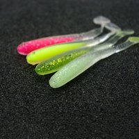 Fishing Lure Japan Series Fish Boot T Tails Soft Bait TEXAS RIG Lures 7.5cm 3g Inner Liner Color Lot 4 Pieces SALE