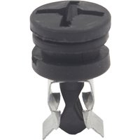 10 set Engine Cover Trim Fixing Clip For Audi VW Skoda Hood Bonnet Rubber Ring Insulation Retainer