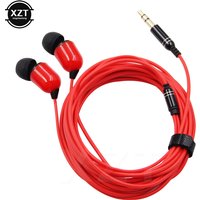 3.5mm Stereo Headset Earphones 3m long Wired Earphone Monitor Headphone for xiaomi for iphone
