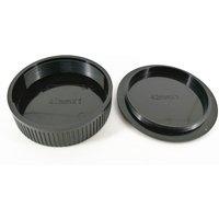 Front Body Cap + Rear Lens Cover for M42 42mm Zenit Pentax Takumar Carl Zeiss Praktica Asahi