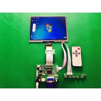 HD/VGA/AV Control Driver Board + 8"Inch HE080IA-01D 1024*768 IPS High-Definition LCD Display Screen For Raspberry Pi