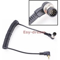 2.5mm 3.5mm Remote Shutter Release Cable Connecting Cord for Nikon D850 D810 D700 D800 D300S D300 D4 D3X D2 As 1N N1 DC0 Cable B