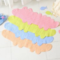 Home Hotel Safety TPR Shower Bathroom Floor Mat Bath Tub Treads Non Slip Applique Sticker Bathroom Toilet Kitchen Sucker Type