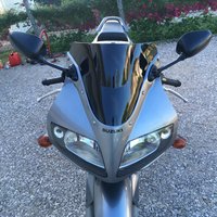 Motorcycle Windshield WindScreen Screen For 2003 - 2008 2011 2012 Suzuki SV650 SV650S SV 650 SV1000 SV1000S 1000 S Black Clear