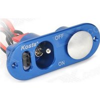 Kosta RC Hobby Accessories Heavy Duty Single Powe Switch W/ Fuel Dot For RC Airplane Engine Part