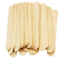 50x Disposable Waxing Wooden Tongue Depressor Body Hair Removal Stick Tongue Depressor