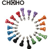 Aluminum Alloy Thumb Knob Bolt Nut Screw Mount 3pcs for GoPro Hero 13 12 Go Pro Accessories Insta360 DJI OSMO Action 4 5pro