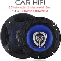 2pcs 6.5 Inch 12V 500W Car HiFi Coaxial Speaker Vehicle Door Auto Audio Music Stereo Full Range Frequency Speakers for Cars