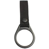ROCOTACTICAL Baton Ring Holder, Basketweave, D/C Cell Flashlight Holder for Duty Belt, Slide-on Style
