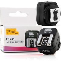 PIXEL TF-321 TTL Hot Shoe Converter To PC Sync Socket Convert Adapter For Canon