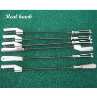 D1.8 Plastic clip+M2 Metal Clevis L90/L120/L150/L250mm steel wire rod COMBO for RC model Air plane RC Parts