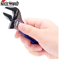 NICEYARD Universal Spanner Mini Nut Key Maximum 24mm Diameter Adjustable Wrench Stainless SteelHand Tools