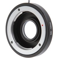 Fotga Adapter Ring with Glass for Minolta MD/MC Mount Lens to Nikon F AI D810A D7200 D7100 D7000 D3000 Camera