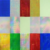 10pcs Holographic Fishing Lure Sticker Fish Scales Tape Luminous Sticker Fish Scales Crafts DIY Flash Lure Tape Fishing Tackle