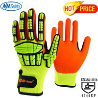 NMSafety Gants de travail anti-vibration de haute qualité 100% neufs, résistants aux coupures, pour mécaniciens