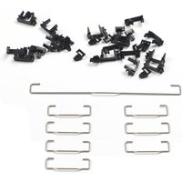 Costar Style Plate-mounted Costar Stabilizers Balancing Pole Raised Wire 6.25u 2u For MX Mechanical Keyboard Filco