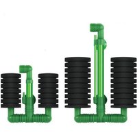 Green Aquarium Filter for Aquarium Fish Tank Air Pump Skimmer Biochemical Sponge Filter Aquarium Bio Filter Filtro Aquario