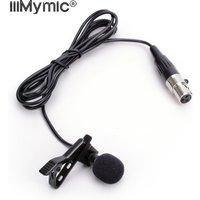 Professional Lavalier Lapel Tie Clip Unidirectional Condenser Microphone For AKG Wireless Body-Pack Transmitter 3 Pin XLR TA3F