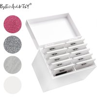 Présentoir de Volume de Cils Individuels, Boîte de Rangement, Outils pour Extension, Palette à 5/10 Couches